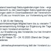 JHV 2019 Einladung 2/2