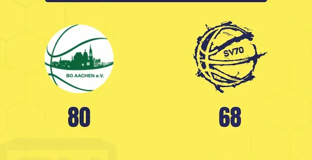 Die H1 verliert in Aachen